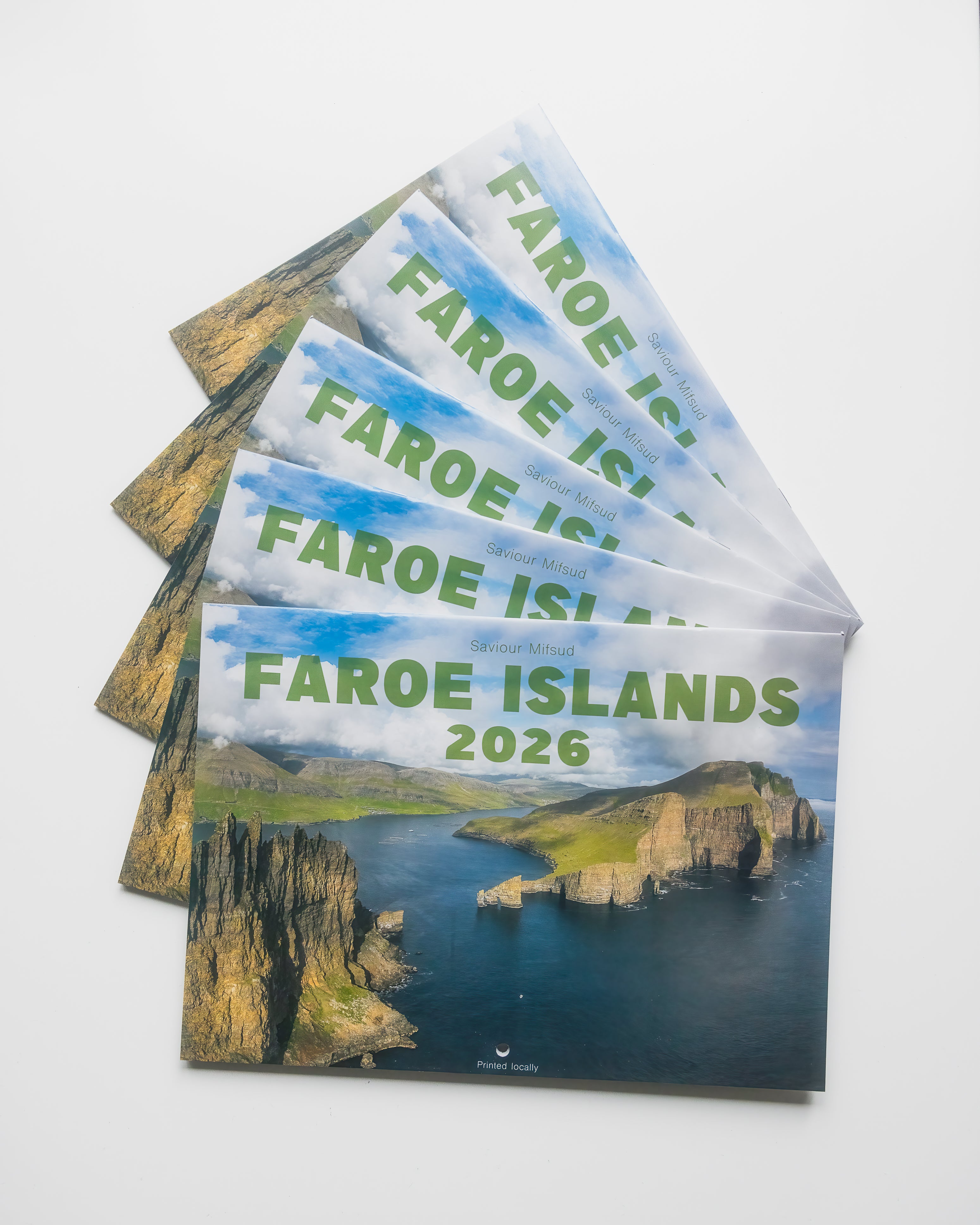 Faroe Islands Wall Calendar 2026 – SaviourMifsudShop